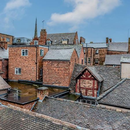 Pass The Keys 5C Charming Town Centre Apartment With Roof Top Views Shrewsbury Extérieur photo
